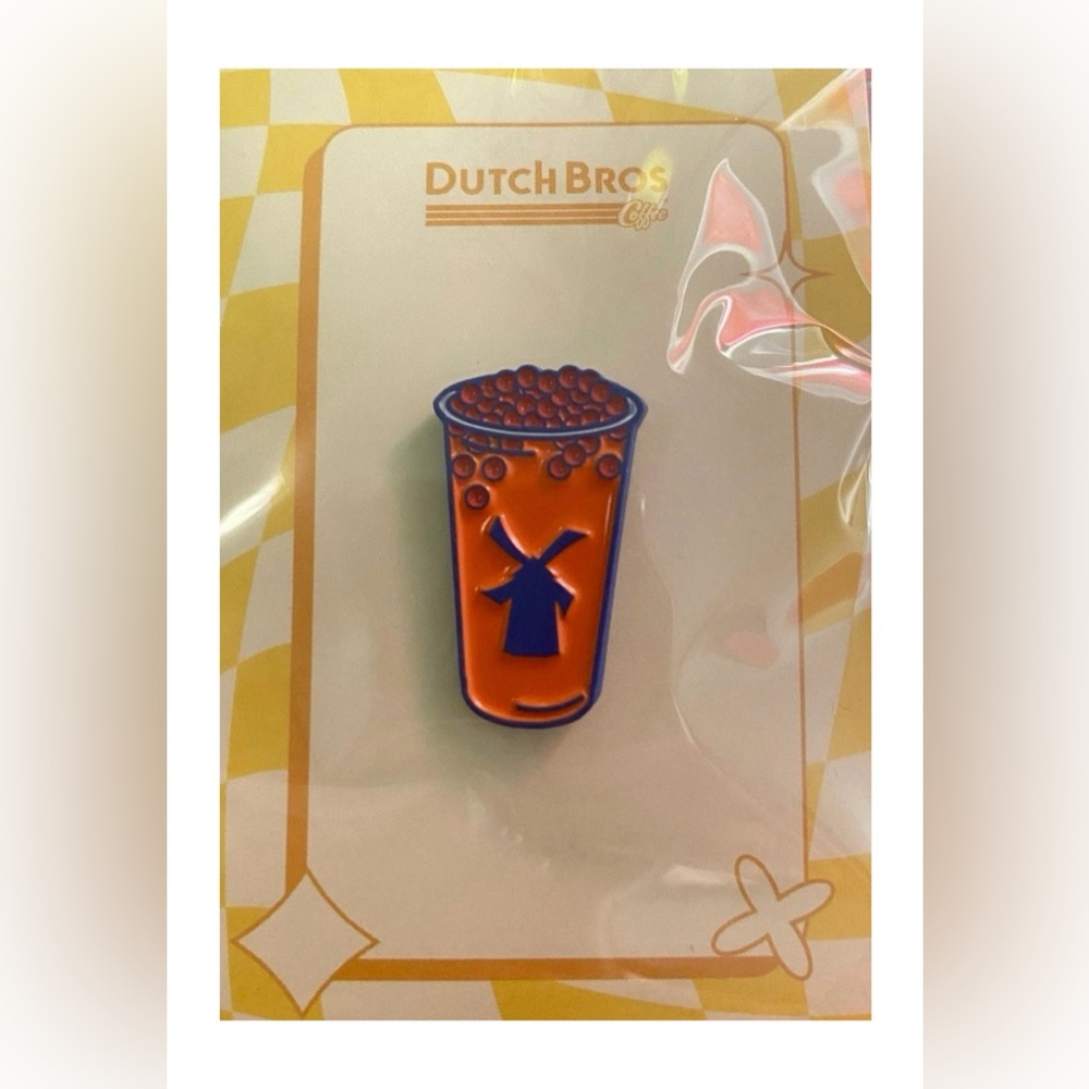Dutch Bros Pin New COFFEE Rare Exclusive CLASSIC REBEL CUP COLLECTIBLE PIN NEW